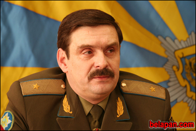 командующий ВВС и войсками ПВО Беларуси Игорь Азаренок 