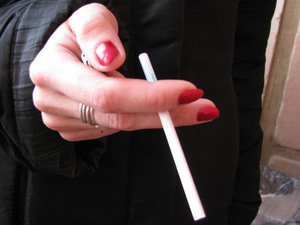 В Шарковщине запретили курить на площади Ленина